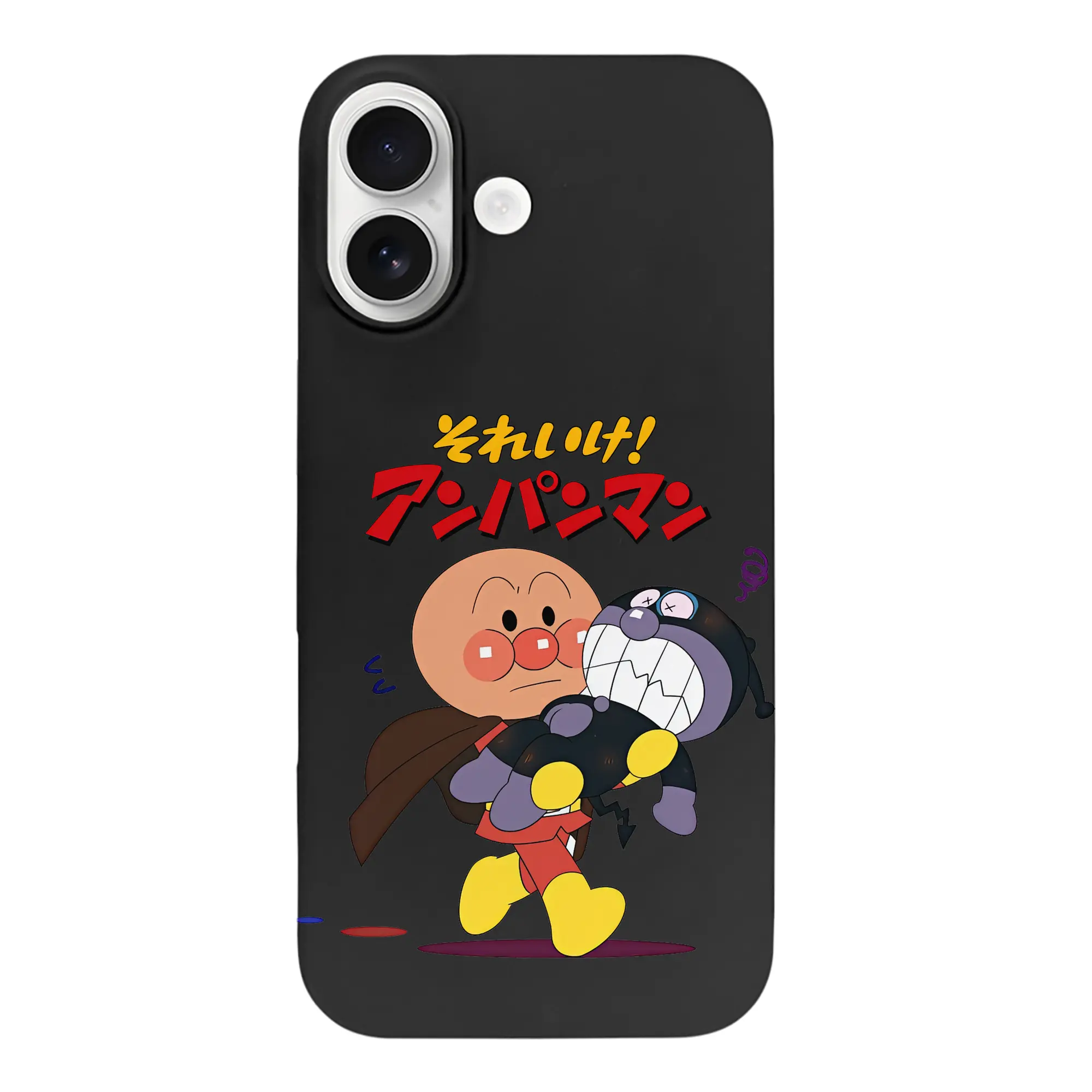 アンパンマン グッズ,ばいきんまん - iPhone 17 シリーズ シリコンケース 薄型 耐衝撃 指紋防止 ソフトタッチカバー 精密フィット 傷防止 保護ケース iPhone 17/17 Air/17 Pro/17 Pro Max 対応